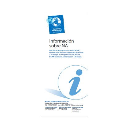 Información sobre NArcóticos anónimos